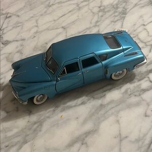 Classic Blue Toy Car